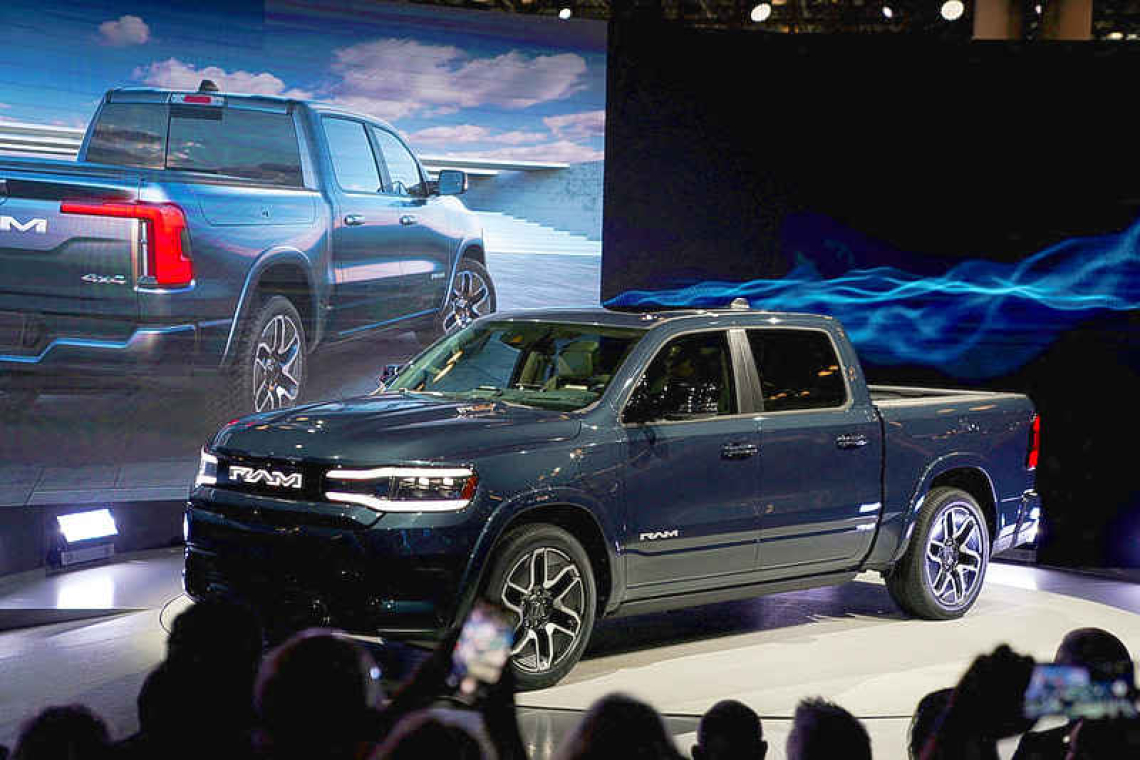 Stellantis unveils Ram EV pickup 