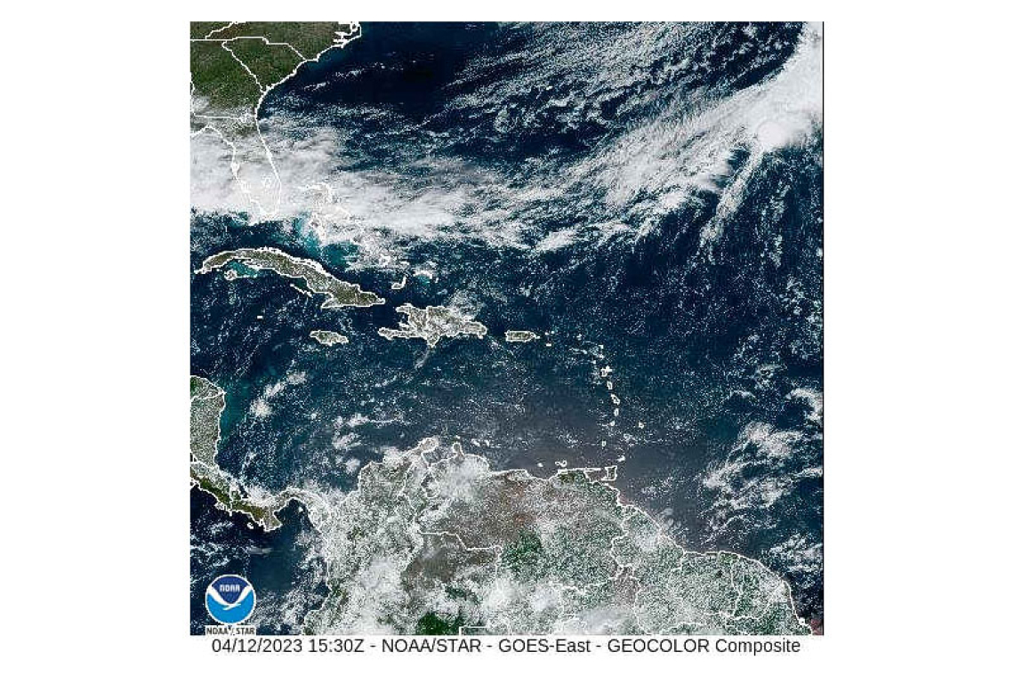 PUBLIC WEATHER FORECAST FOR ST. MAARTEN 