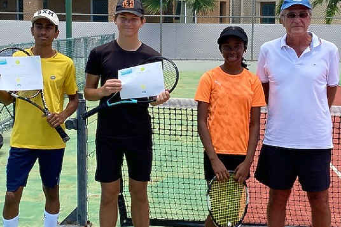 Dhansinghani wins Tennis Tournament 