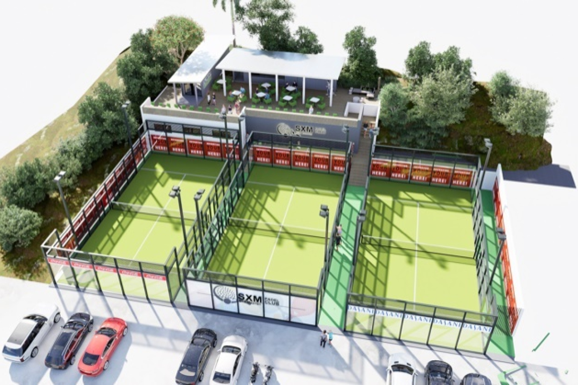 SXM Padel Club Inaugurates Third Padel Tennis Court