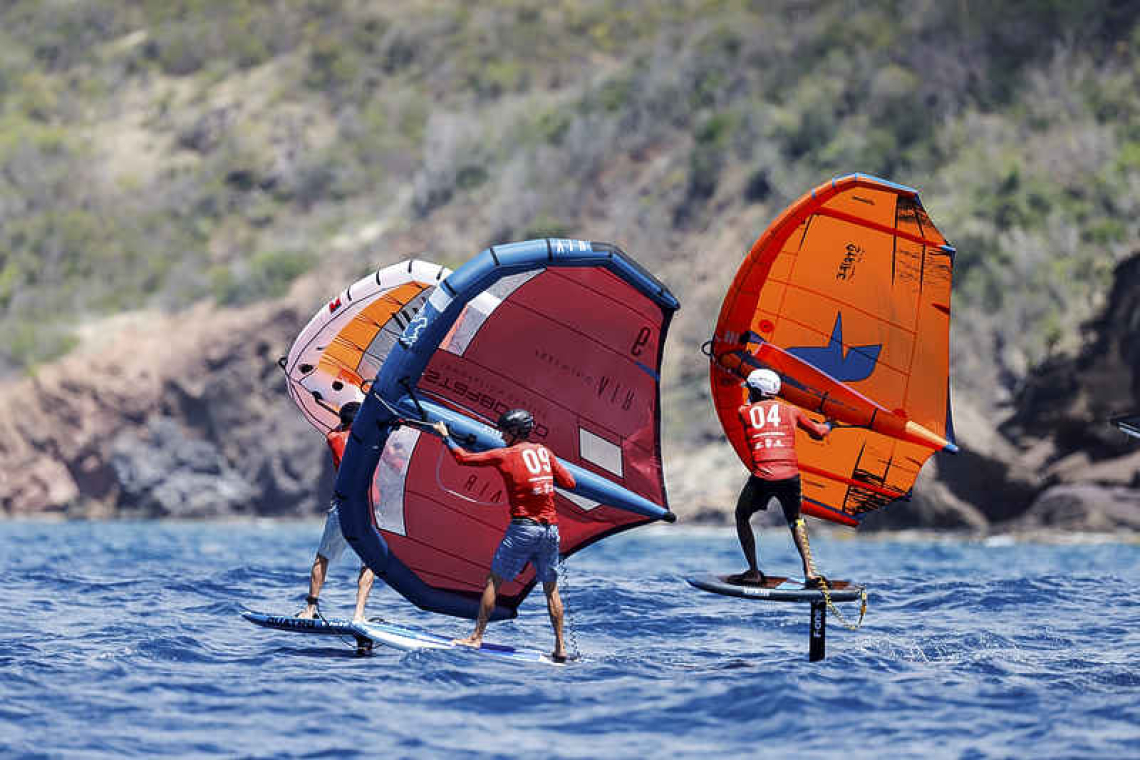 Long-distance race decided winners of Antigua’s Wingfoil Championship 