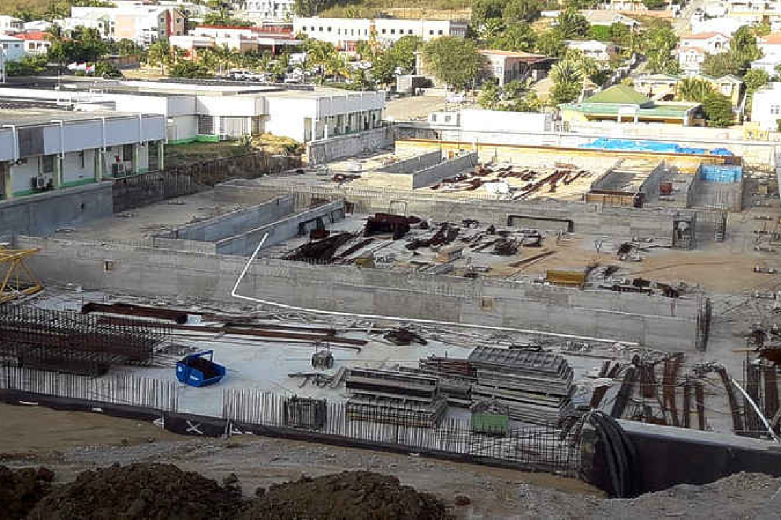 Ottley not satisfied with pace  of new hospital construction