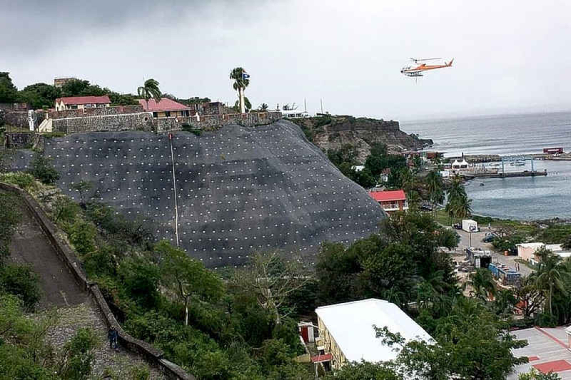 The Hague makes 19 million euros  available to stabilise cliff on Statia