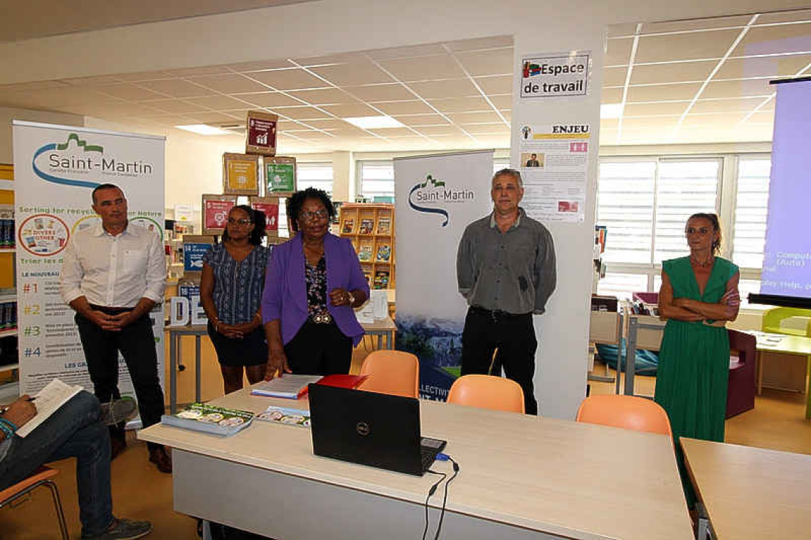 Campaign launched at Lycée  to encourage waste sorting   