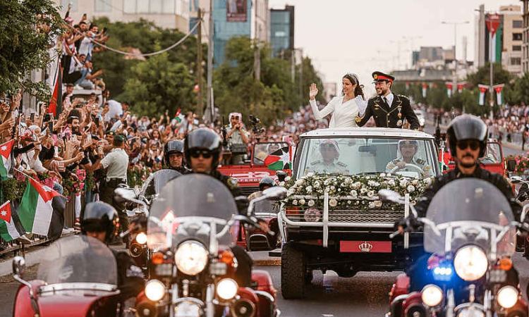 Royal wedding showpiece highlights Jordan's role as West's stable ally