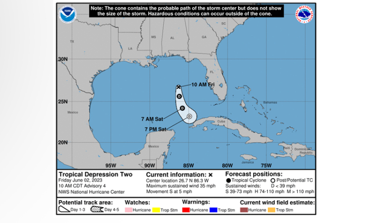 Tropical Depression Two Advisory Number 4