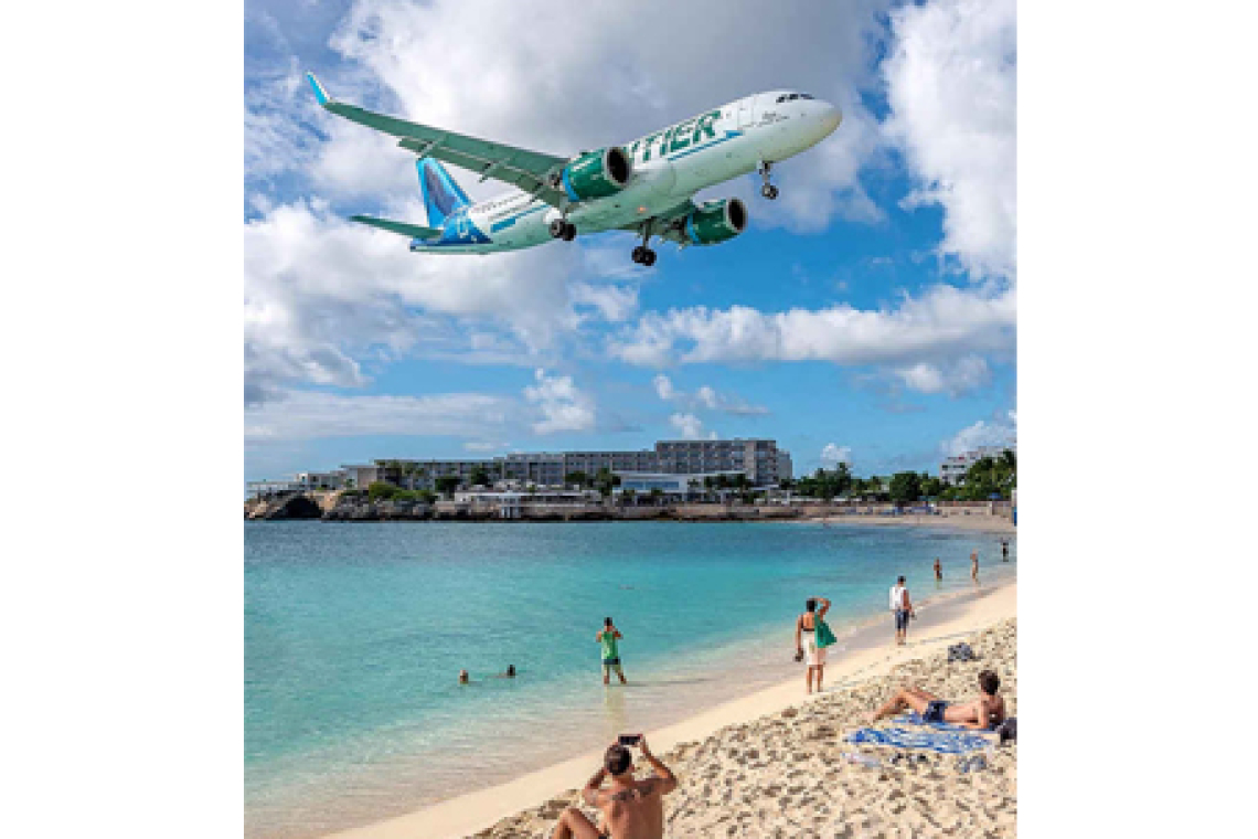       Frontier returns  to St. Maarten   