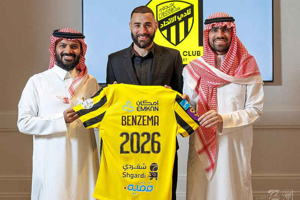 Saudi champions Al Ittihad sign 'global football icon' Benzema 