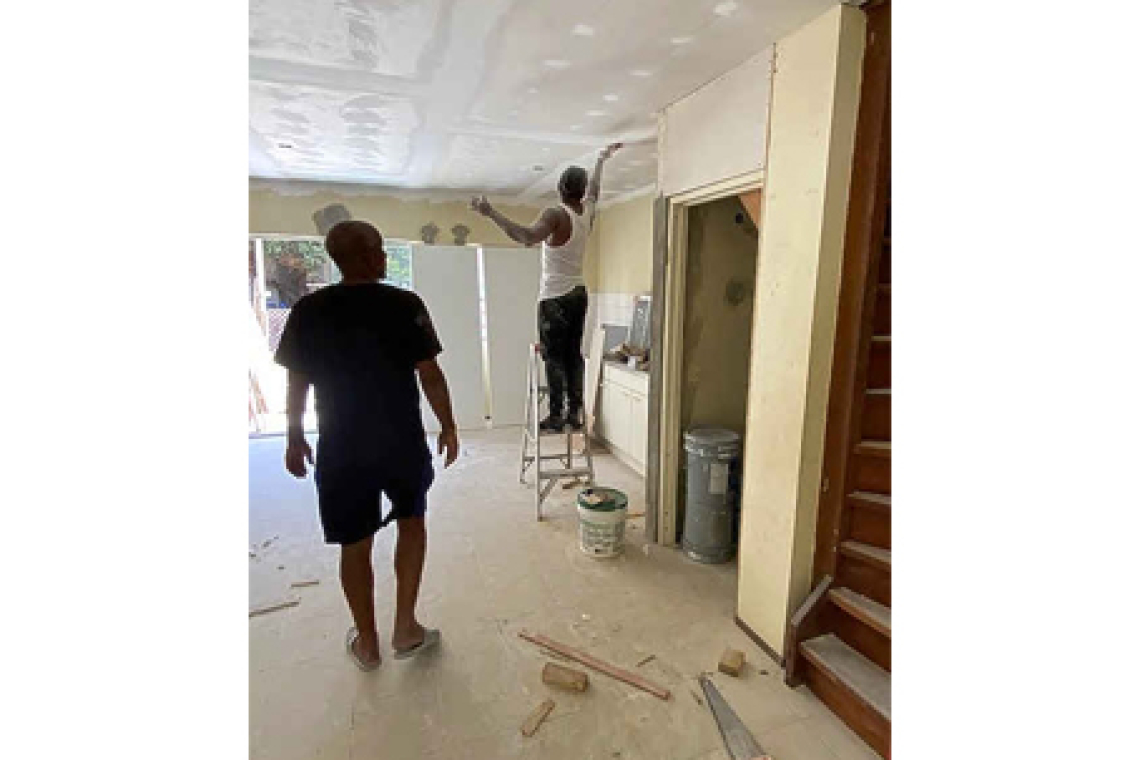       St. Maarten Housing Foundation  to spruce up neglected buildings