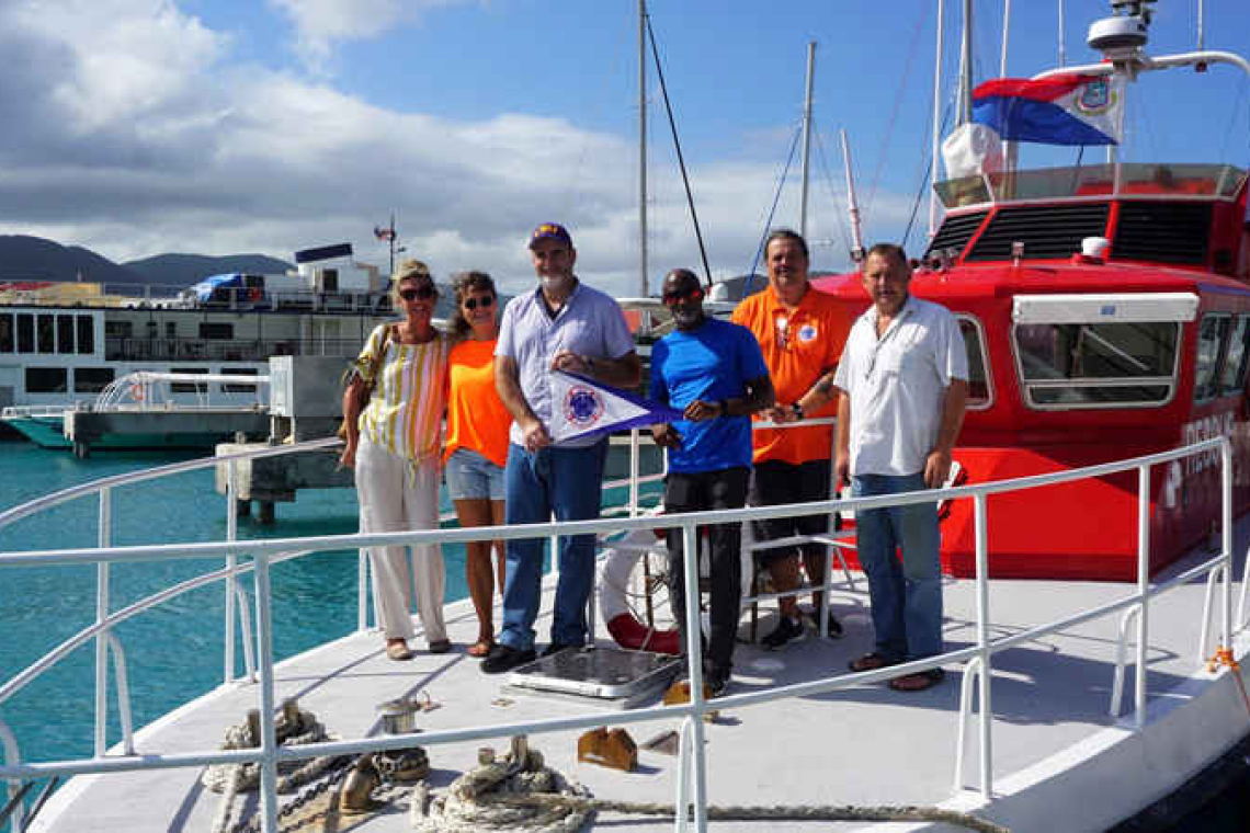 Official relaunch of ‘MS Dolphin’,  pride of St. Maarten Sea Rescue