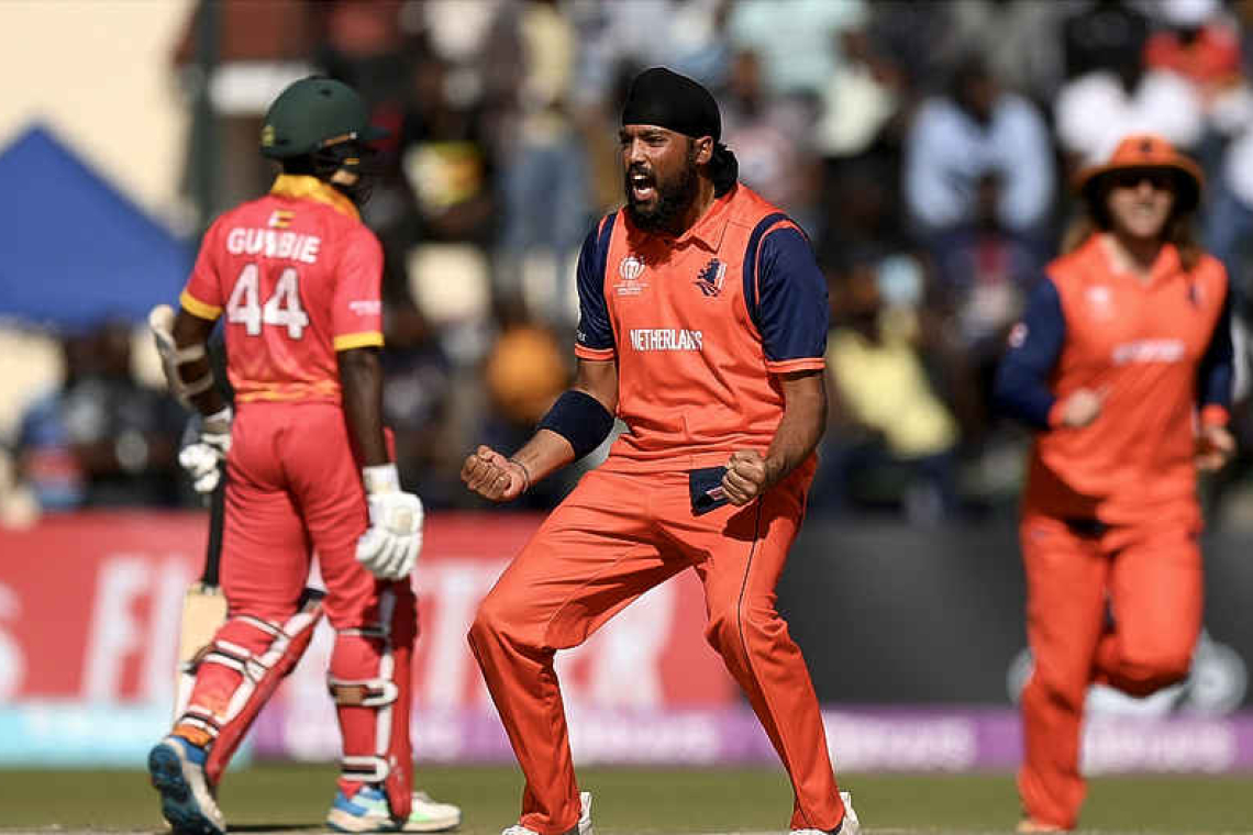 Records tumble as Dutch are downed by Zimbabwe 