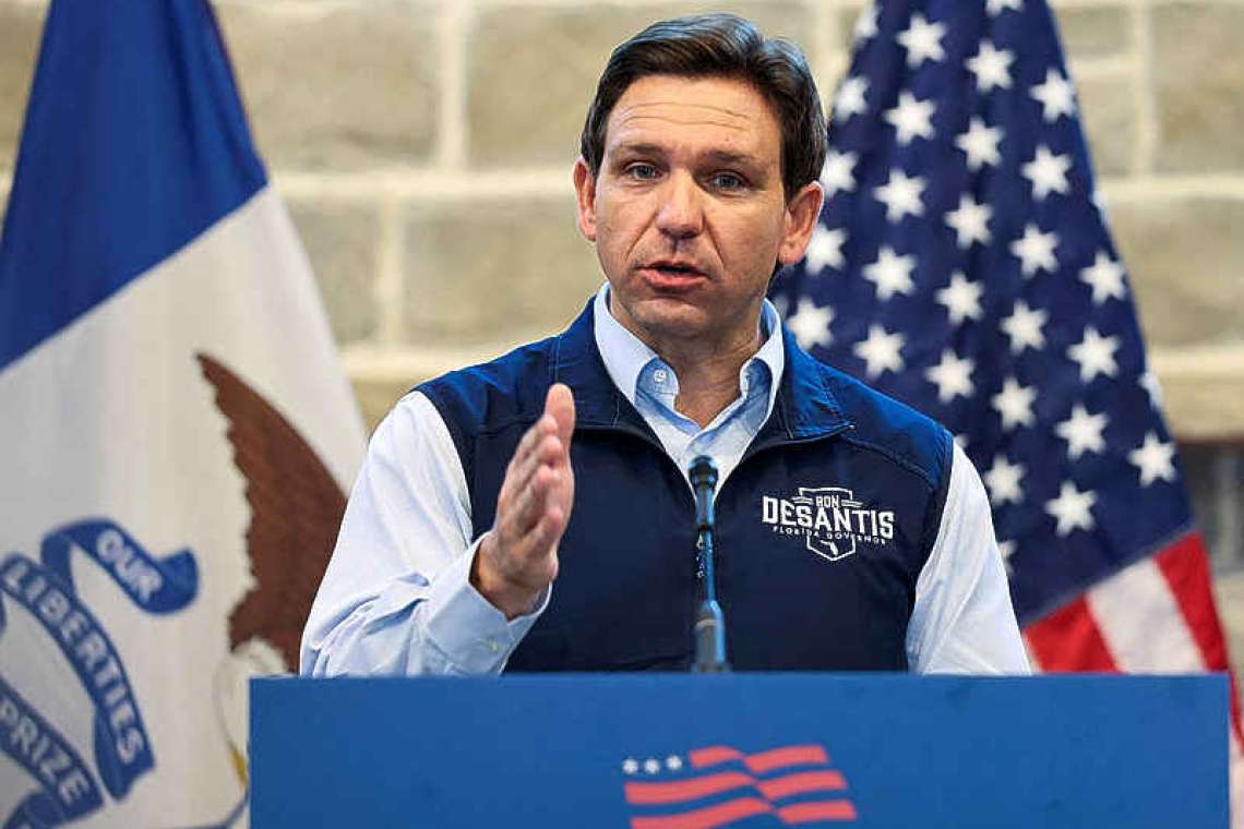 Donor bought pricey golf simulator for DeSantis 