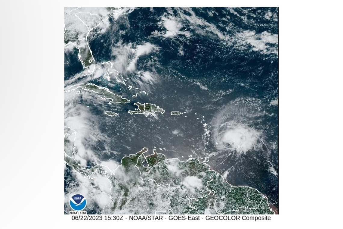 PUBLIC WEATHER FORECAST FOR ST. MAARTEN 