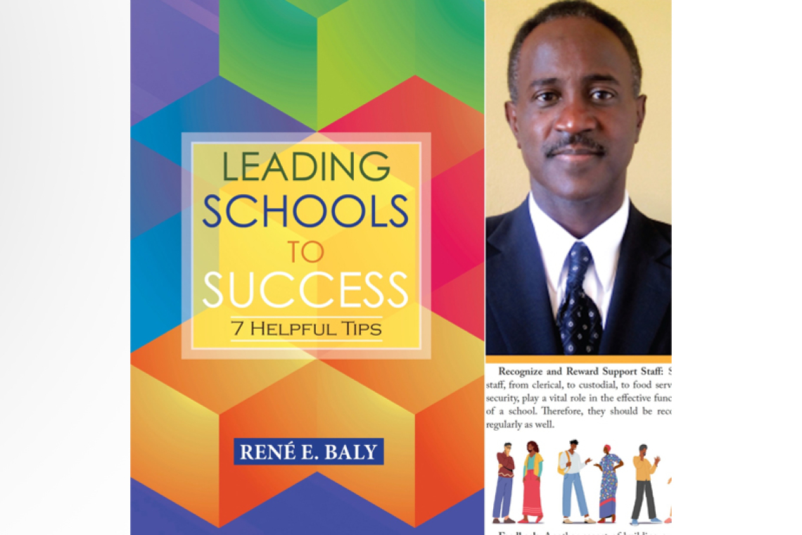 Educator René Baly gives  tips about leading schools