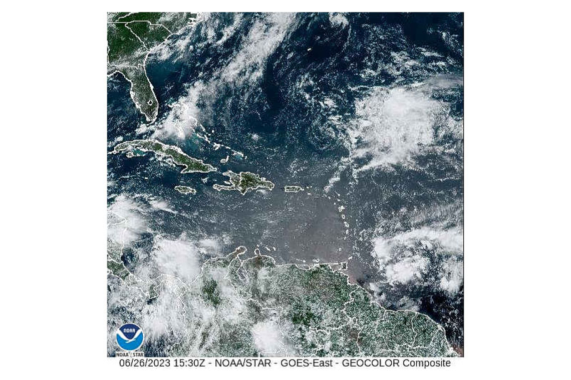 PUBLIC WEATHER FORECAST FOR ST. MAARTEN