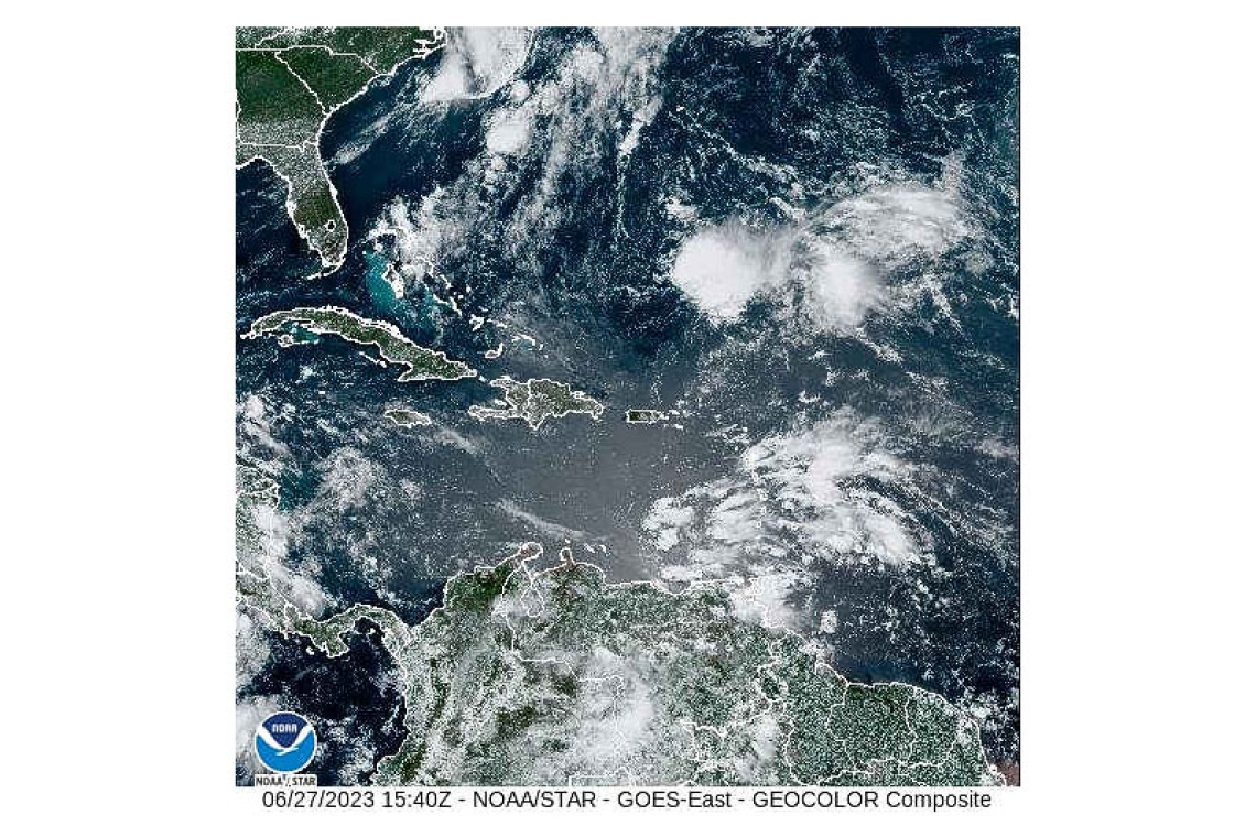 PUBLIC WEATHER FORECAST FOR ST. MAARTEN