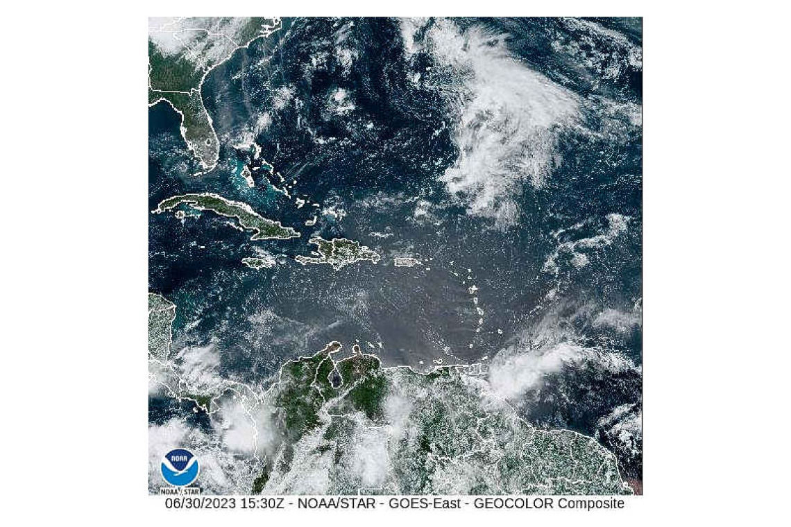 PUBLIC WEATHER FORECAST FOR ST. MAARTEN