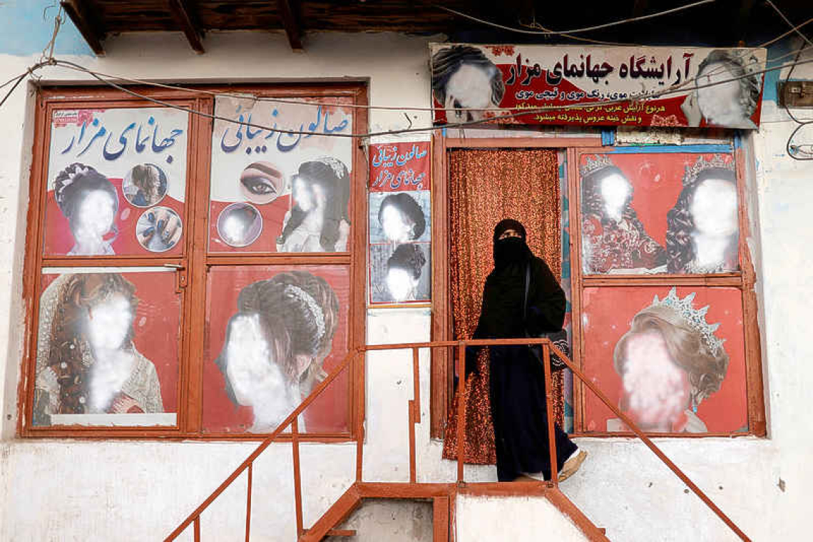 Taliban orders beauty salons to shut down in Afghanistan