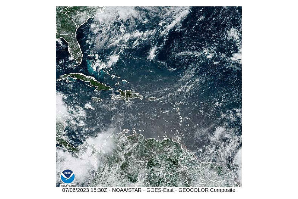 PUBLIC WEATHER FORECAST FOR ST. MAARTEN