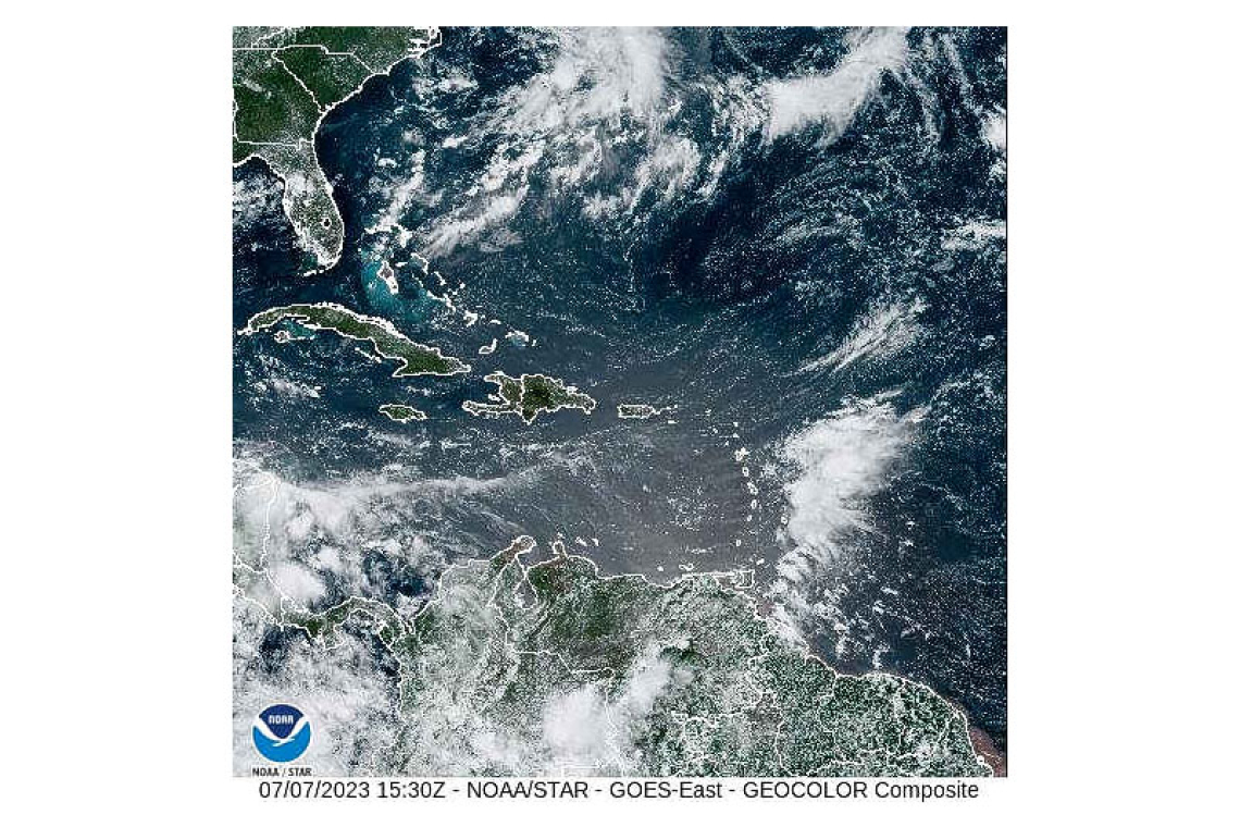 PUBLIC WEATHER FORECAST FOR ST. MAARTEN