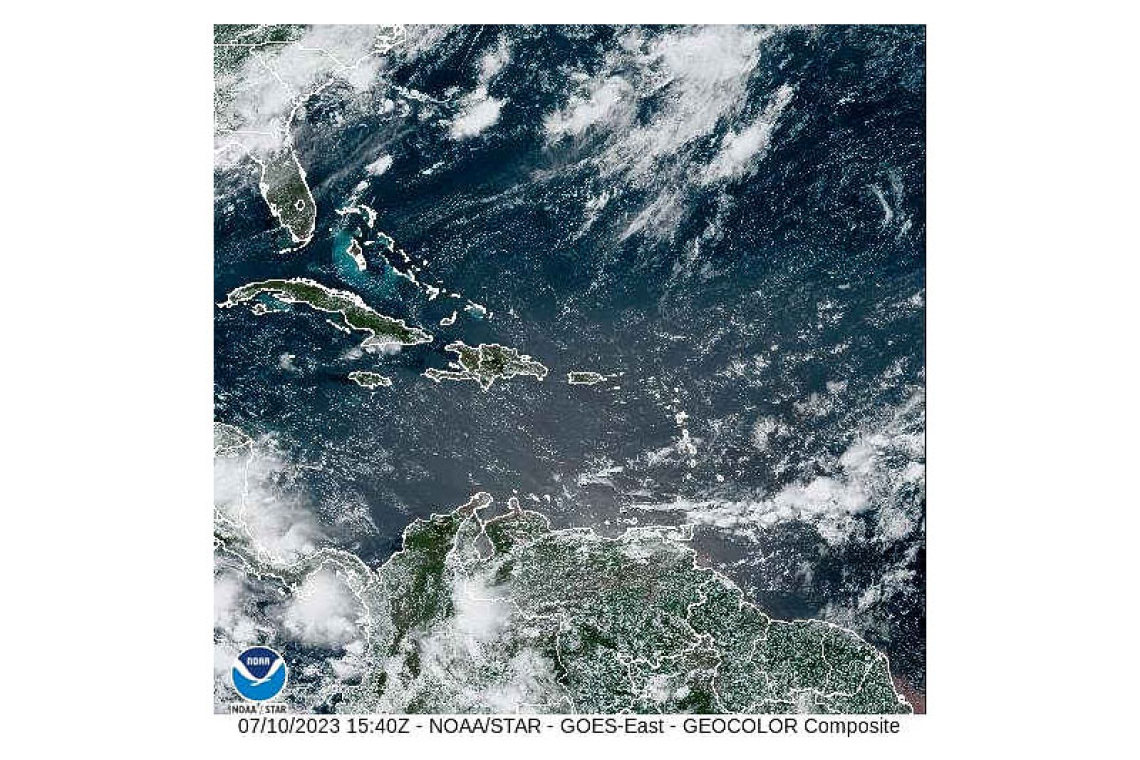 PUBLIC WEATHER FORECAST FOR ST. MAARTEN