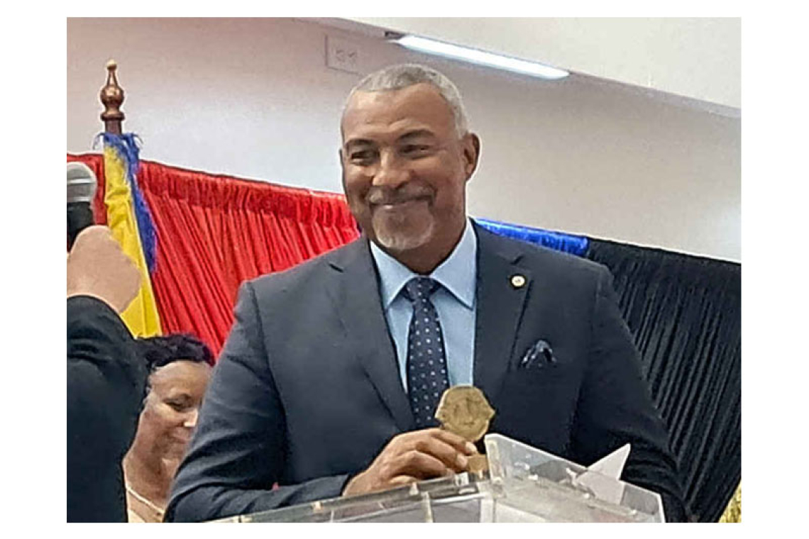 Felix Richards new leader  of St. Maarten Lions Club