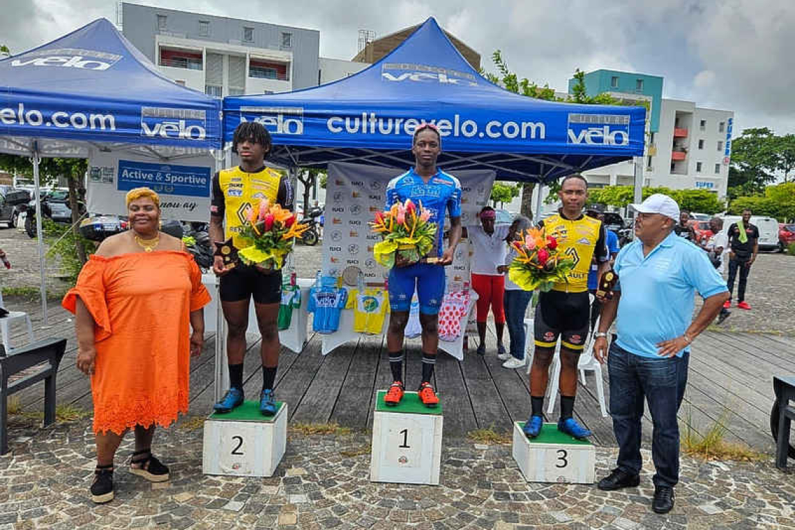 St. Martin riders hailed for performance at Tour de Guadeloupe Cycle Race for Cadets