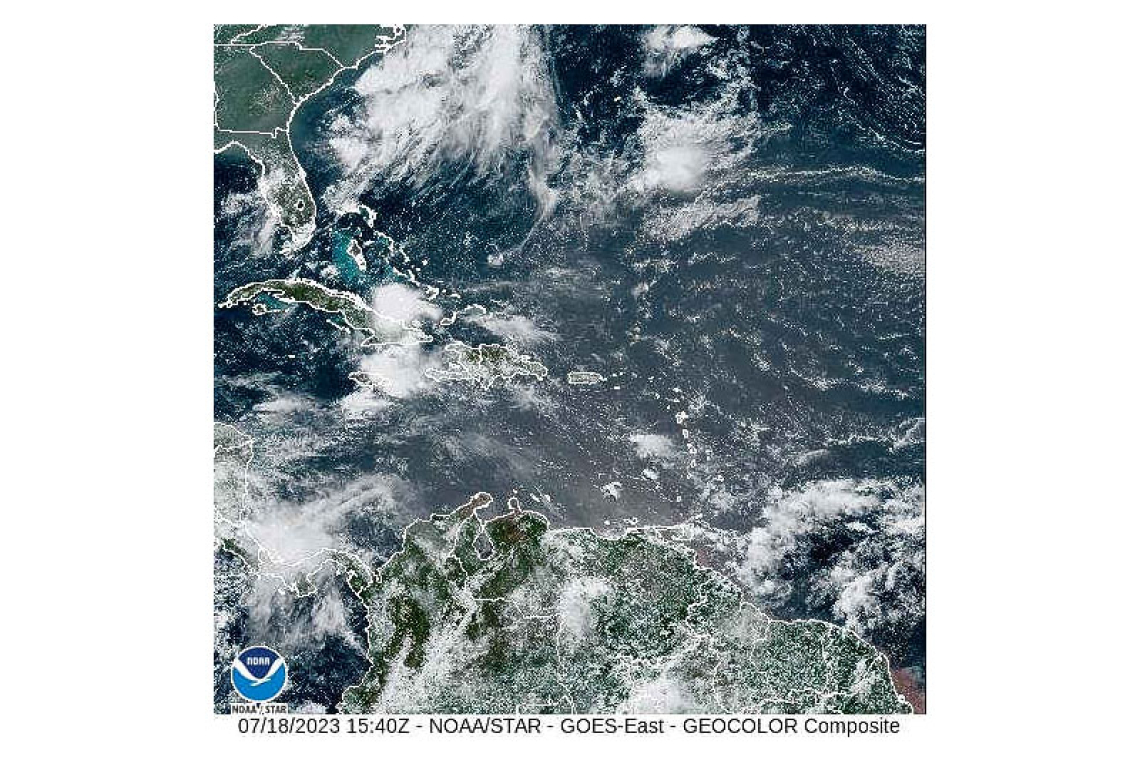 PUBLIC WEATHER FORECAST FOR ST. MAARTEN