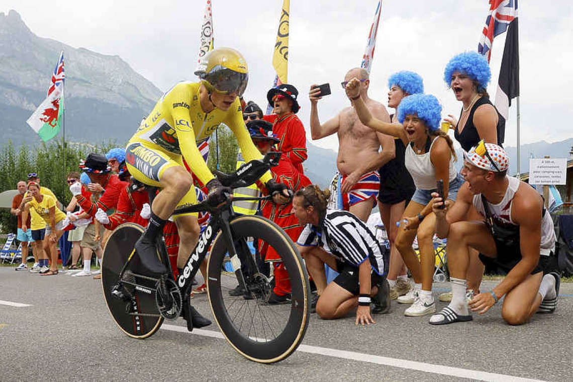 Vingegaard deals Pogacar massive blow in Tour de France time trial
