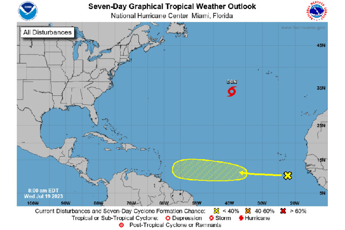 Tropical Weather Outlook for the North Atlantic...Caribbean Sea and the Gulf of Mexico