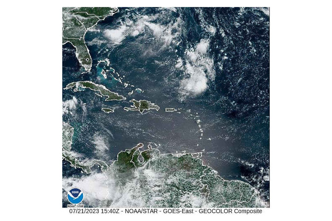 PUBLIC WEATHER FORECAST FOR ST. MAARTEN