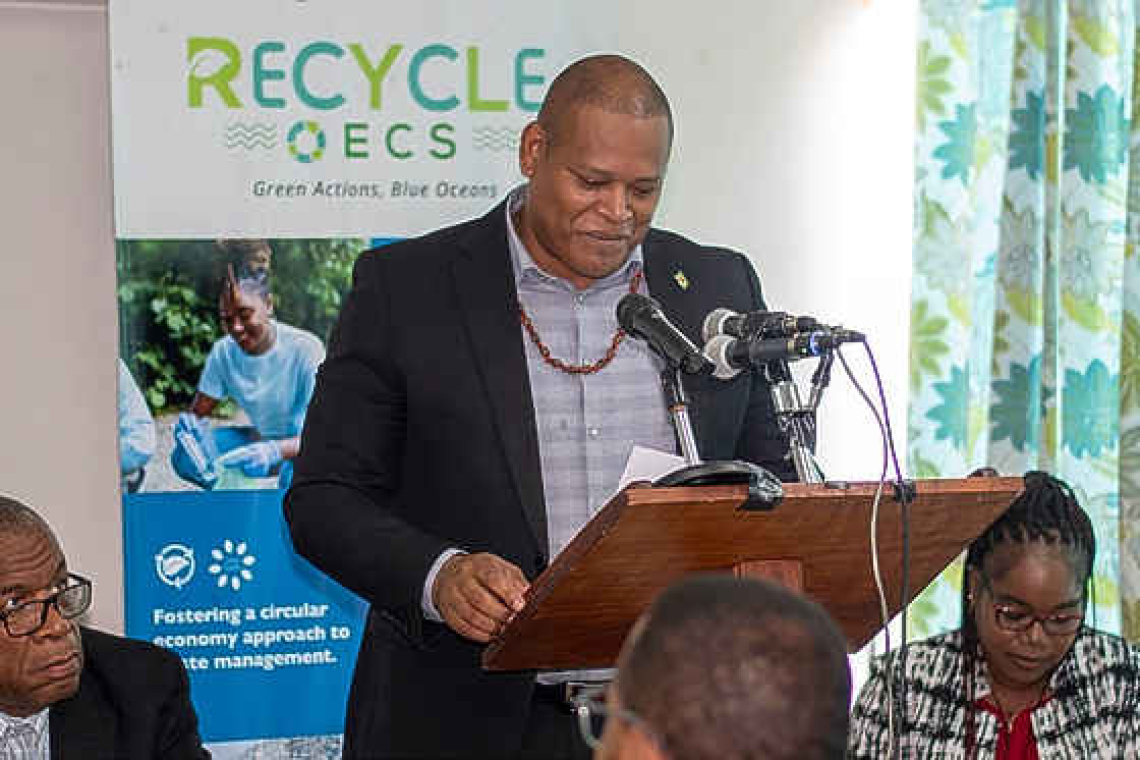 Recycle OECS Model Demonstration  launched in Dominica Wednesday