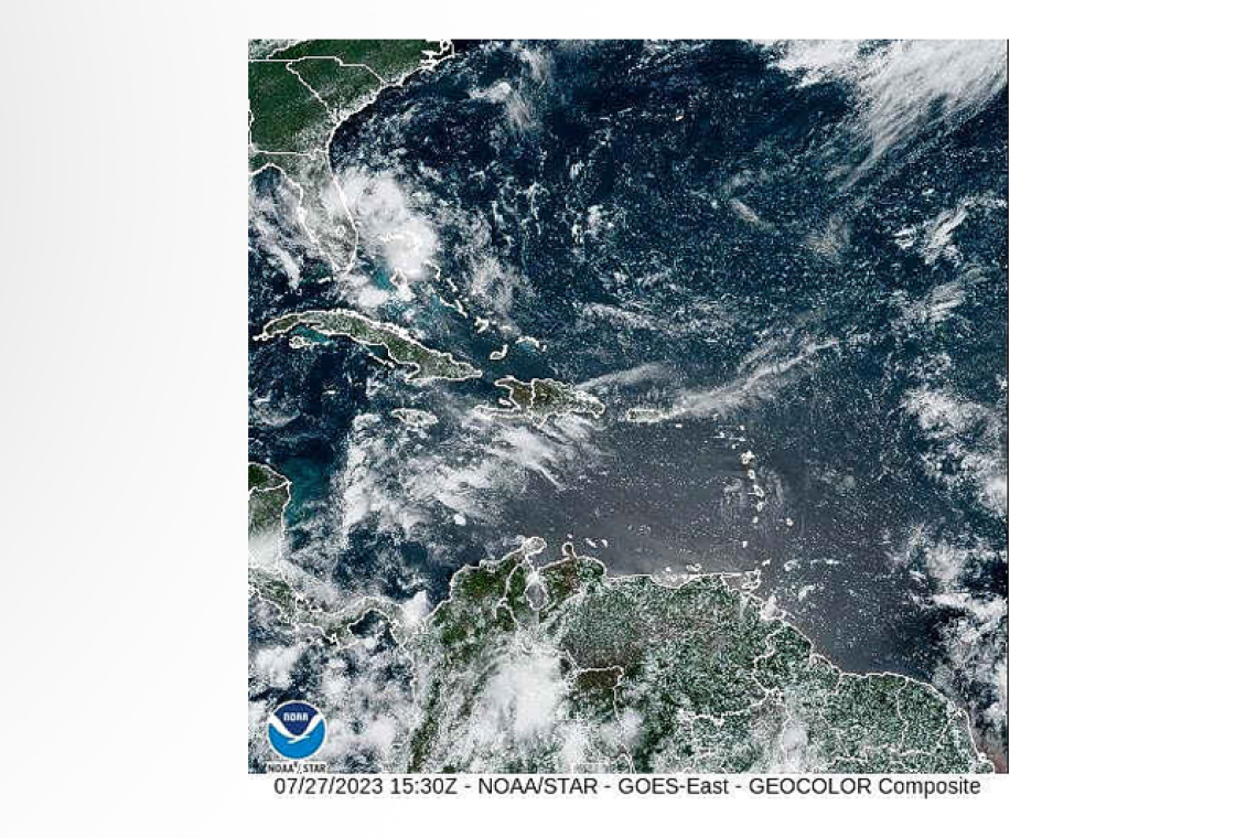 PUBLIC WEATHER FORECAST FOR ST. MAARTEN 