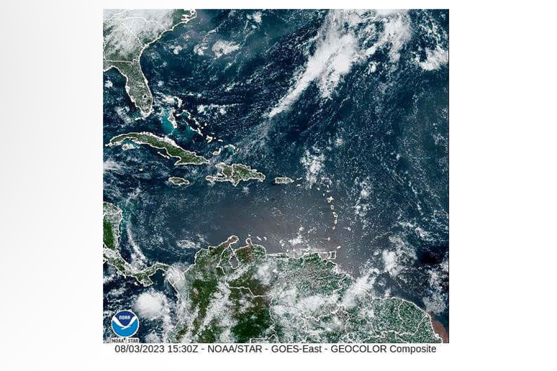 PUBLIC WEATHER FORECAST FOR ST. MAARTEN 