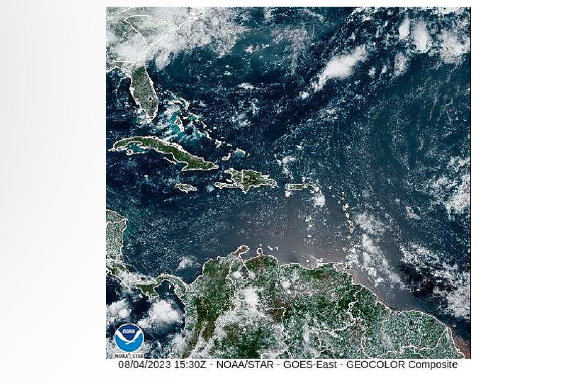 PUBLIC WEATHER FORECAST FOR ST. MAARTEN 