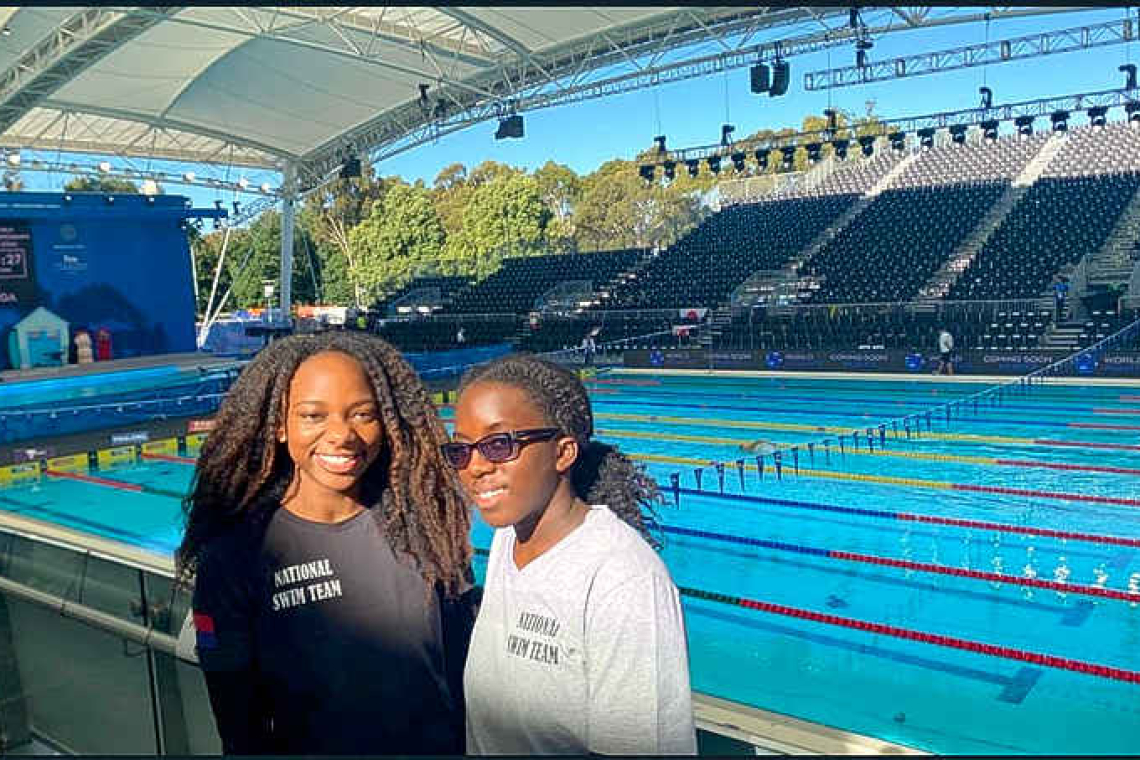 St. Maarten Swimmers miss Japan hoping for Chile 