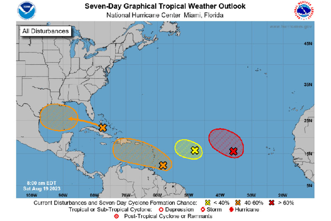 Tropical Weather Outlook for the North Atlantic...Caribbean Sea and the Gulf of Mexico