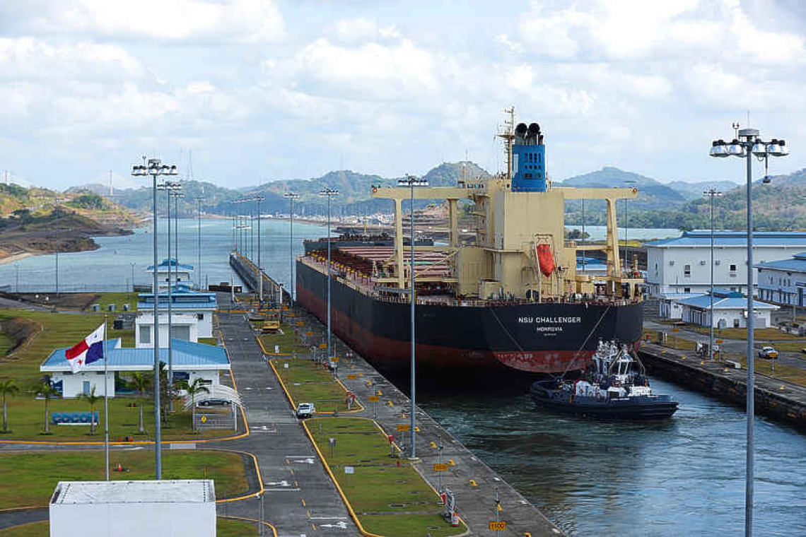 Historic drought, hot seas slow Panama Canal shipping 