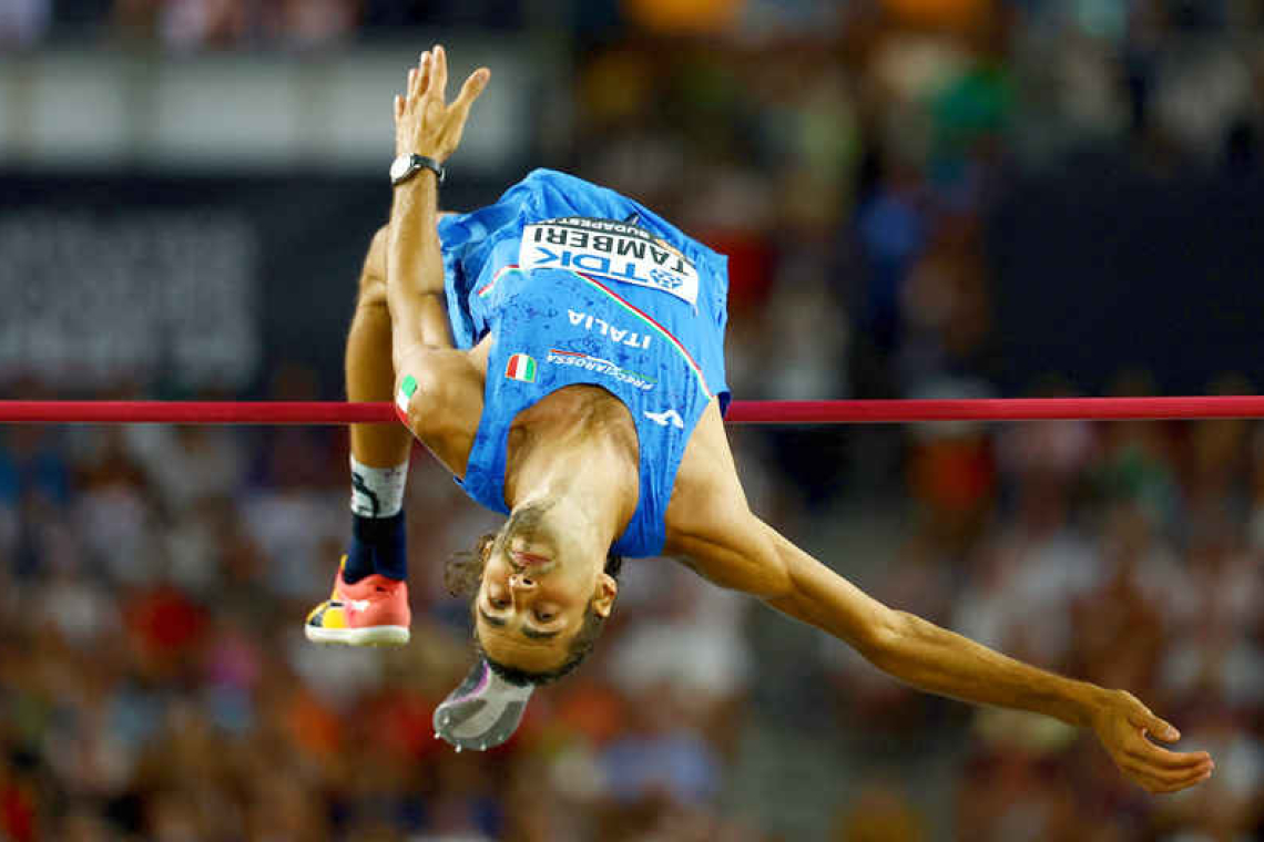 Italian Tamberi wins world championship high jump final