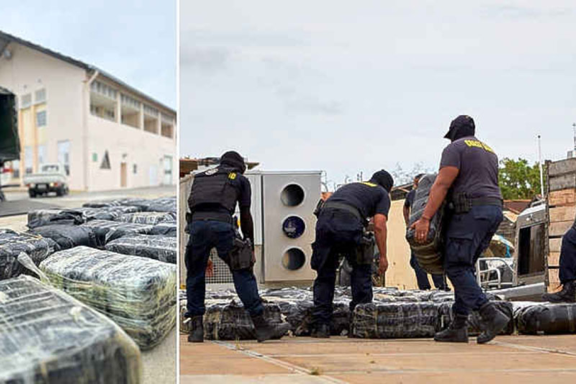 Navy and Coast Guard seize  large amount of drugs at sea