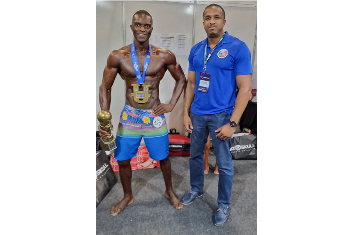 St. Maarten’s Browne wins Mr. Universe Pro Qualifier 