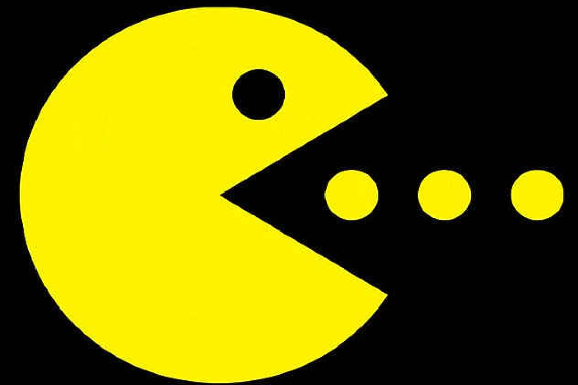 The history of Pac-Man, an early video game