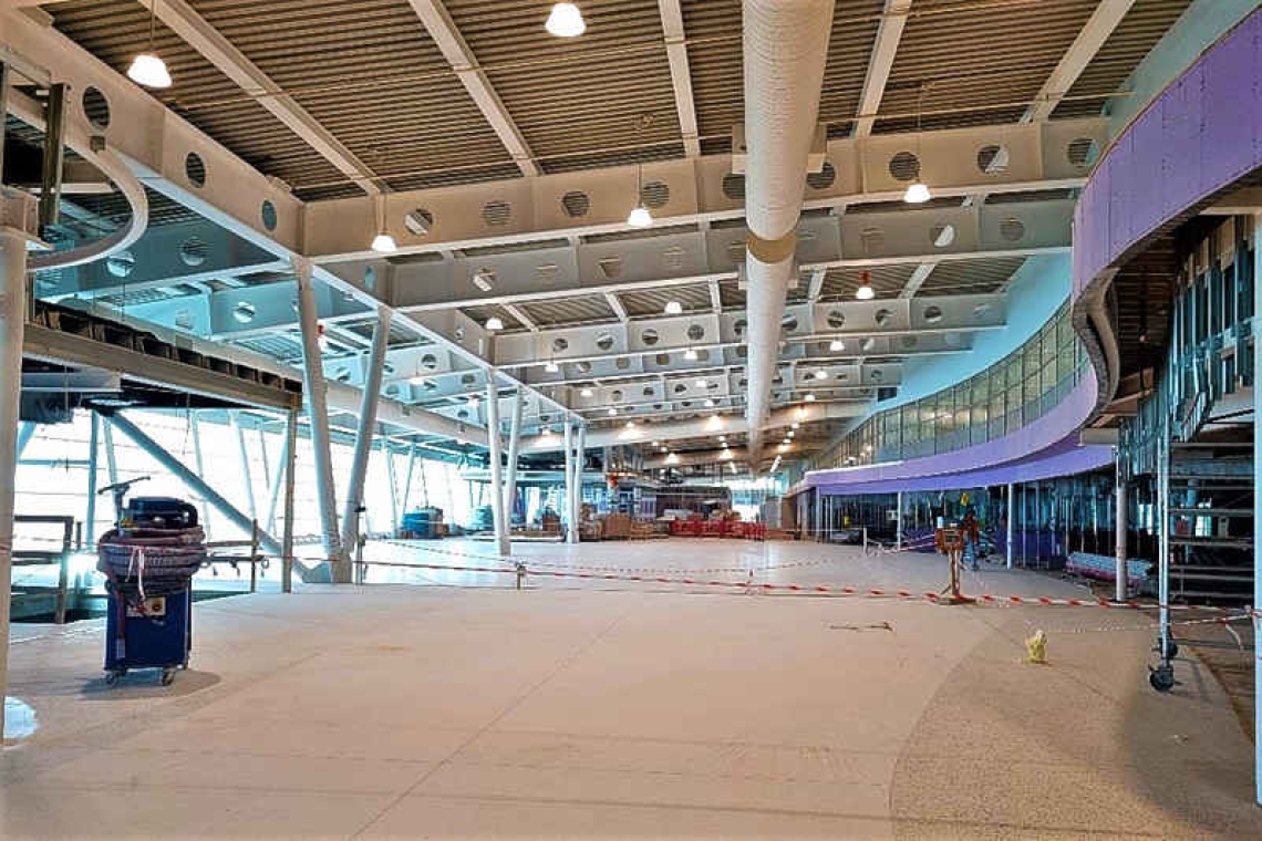 New departure hall to be  revealed on November 1