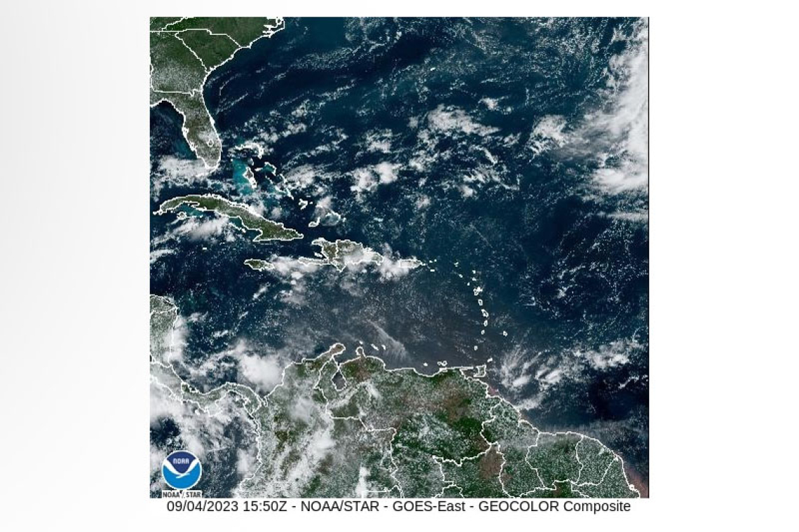 PUBLIC WEATHER FORECAST FOR ST. MAARTEN 