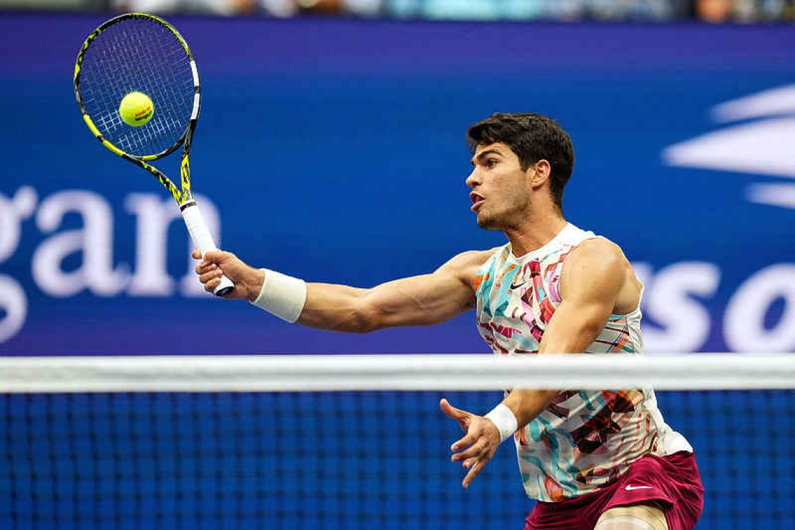 Alcaraz eased past Arnaldi to reach U.S. Open last eight