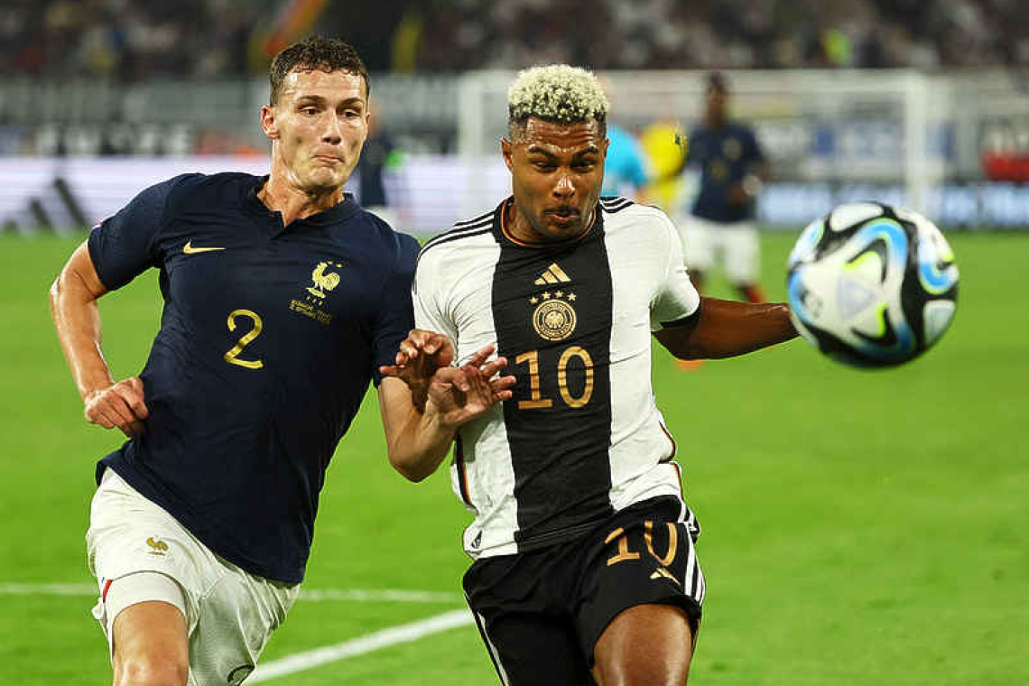 Voeller's Germany snap losing run with 2-1 win over France 