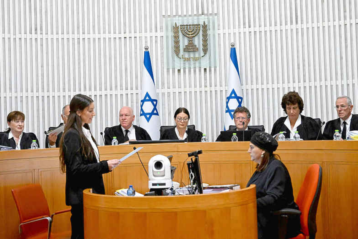 Supreme Court hears arguments in showdown over Israel judicial curbs 