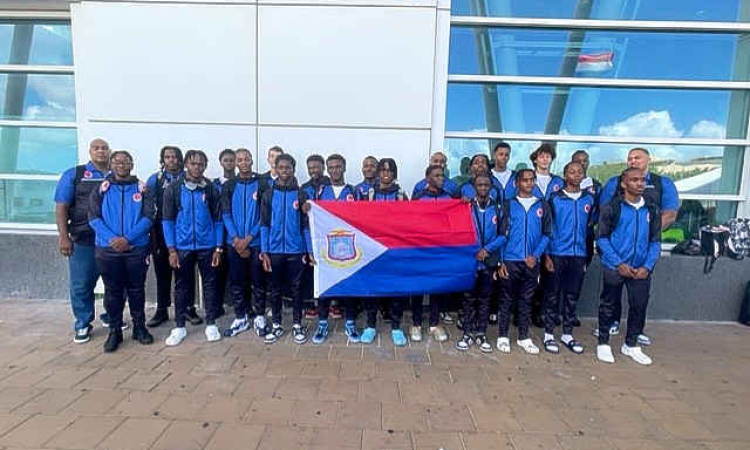 St. Marten basketball athletes visit and play Florida Schools 
