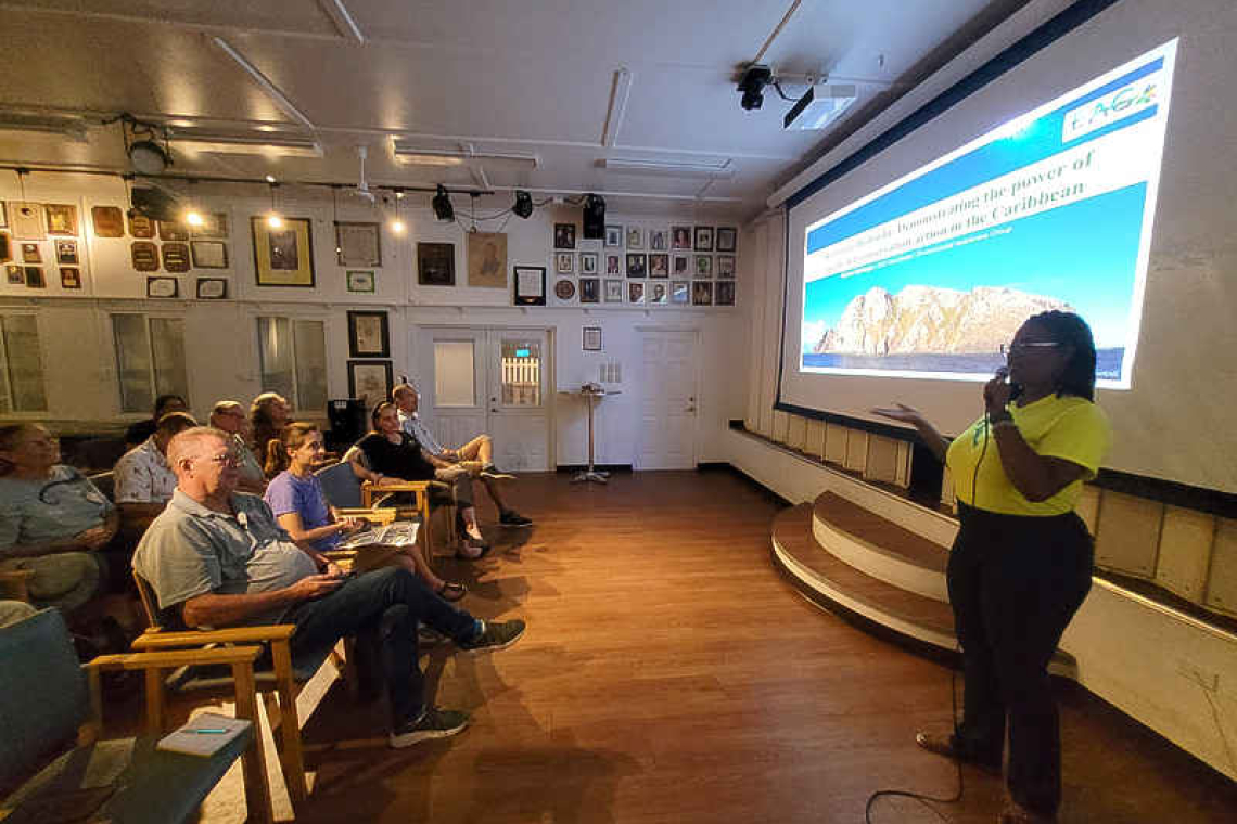 Bird expert Shanna Challenger shares  conservation formula at Saba Bird Fest