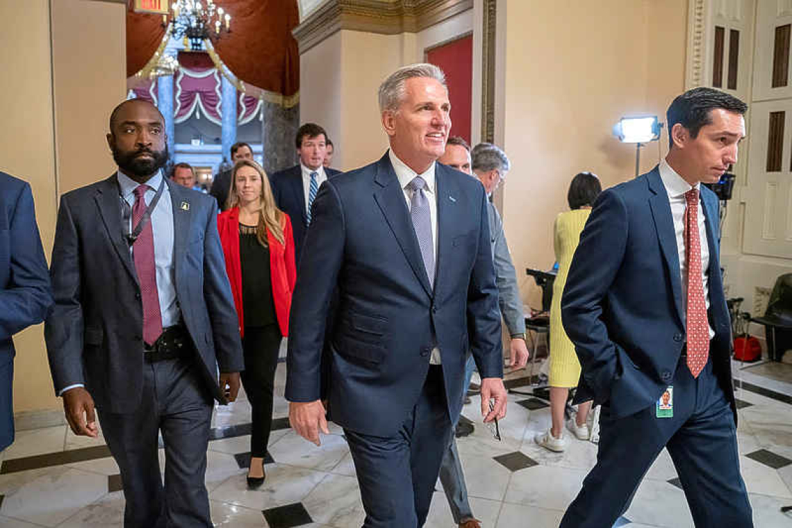 McCarthy vows to survive ouster threat for avoiding US shutdown 